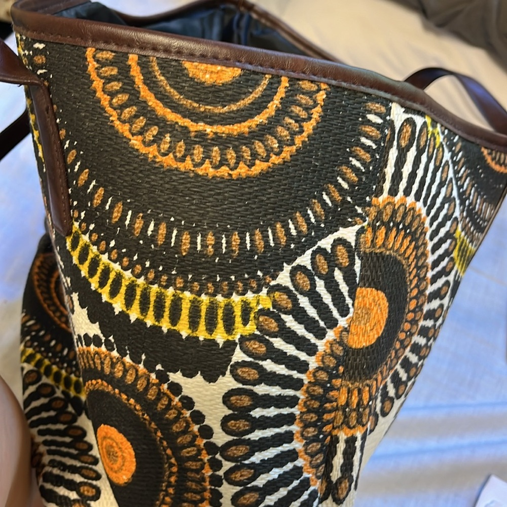 Vintage Neiman Marcus Woven Wicker Tote Shoulder Bag - Picture 4 of 5